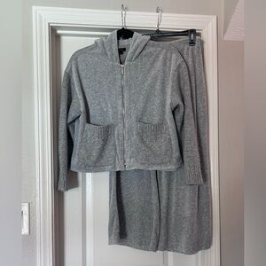 Halogen Light Gray Two-Piece Lounge Set